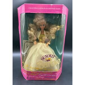 Mattel Special Edition Summit Barbie Vintage Fashion Doll 1990 #07027 - New NRFB